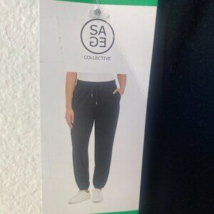 Sage Collective Black Active Pants Stretch Workout, Women’s Size XL